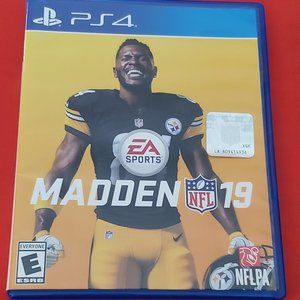Madden NFL 19 (Sony PlayStation 4, 2018)